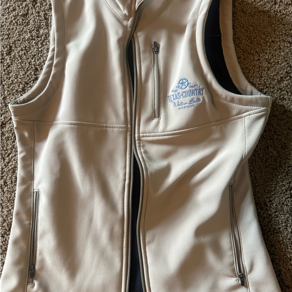 Texas Country Women's Cream Vest